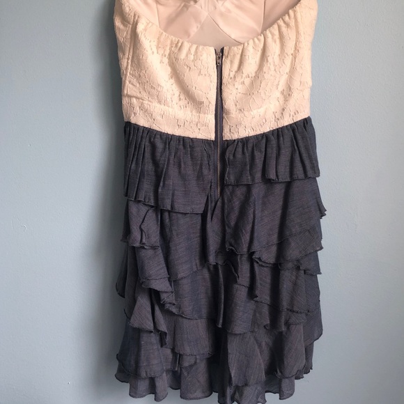 American Rag Strapless Ruffle Dress - Picture 4 of 6